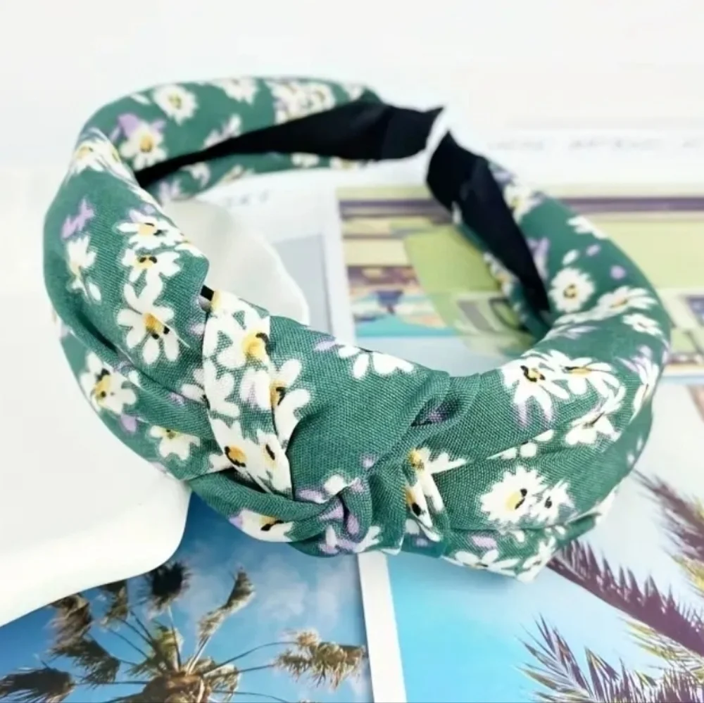 Non-Slip soft fabric knotted headband